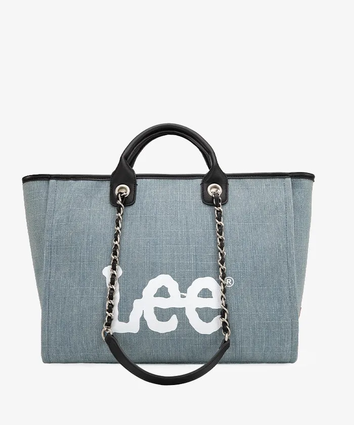 Lee Denim Canvas Tote Bag