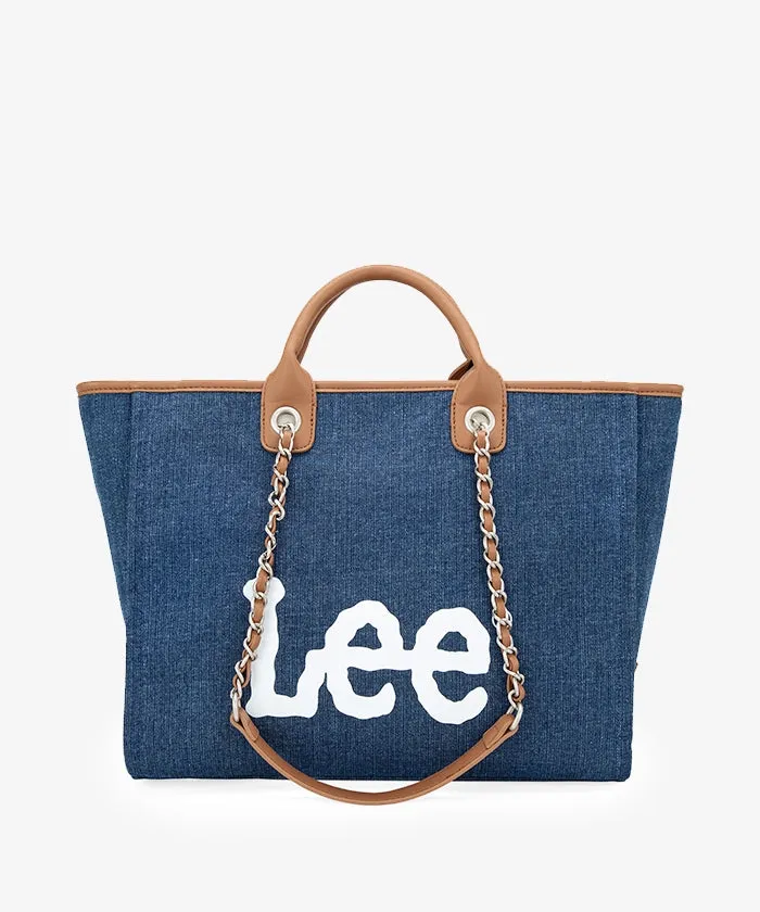 Lee Denim Canvas Tote Bag