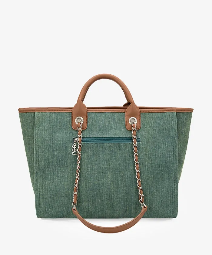 Lee Denim Canvas Tote Bag