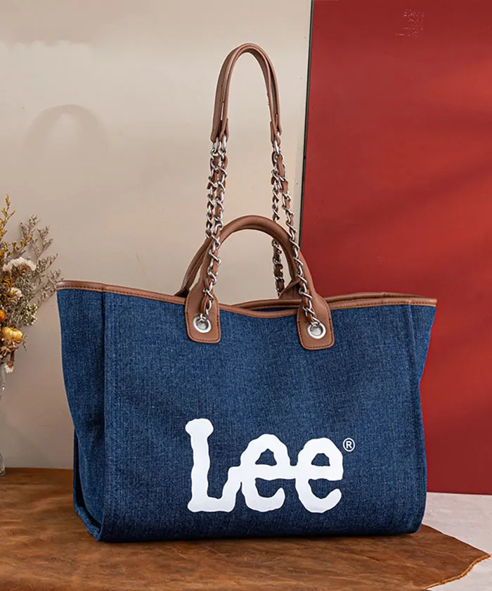 Lee Denim Canvas Tote Bag