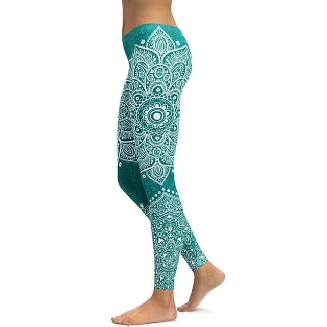 Mandala Fitness Yoga Pants