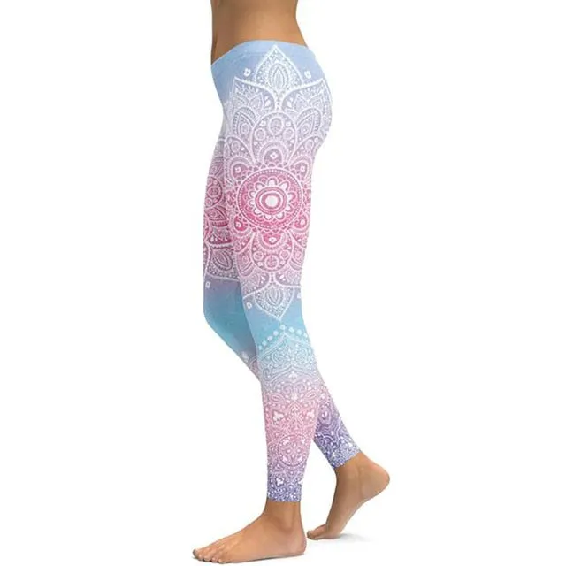 Mandala Fitness Yoga Pants