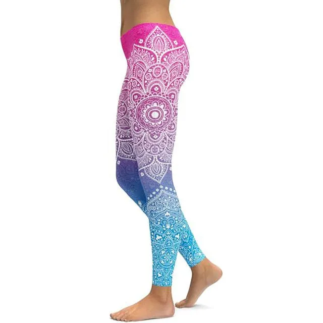 Mandala Fitness Yoga Pants