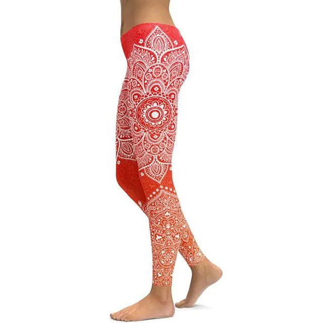 Mandala Fitness Yoga Pants