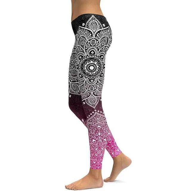 Mandala Fitness Yoga Pants