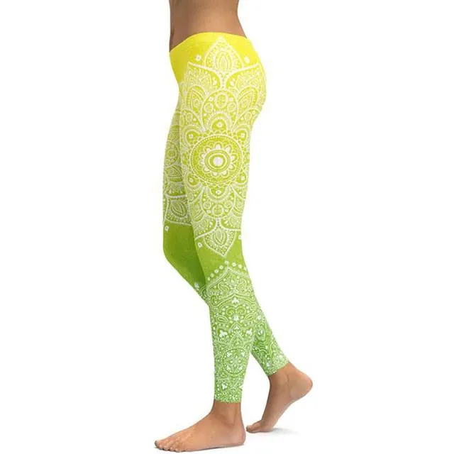 Mandala Fitness Yoga Pants