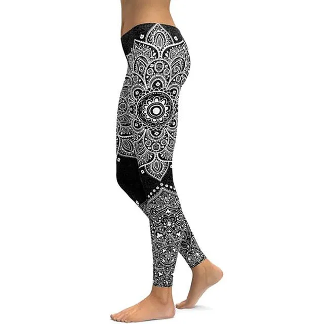 Mandala Fitness Yoga Pants