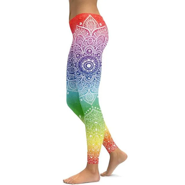 Mandala Fitness Yoga Pants