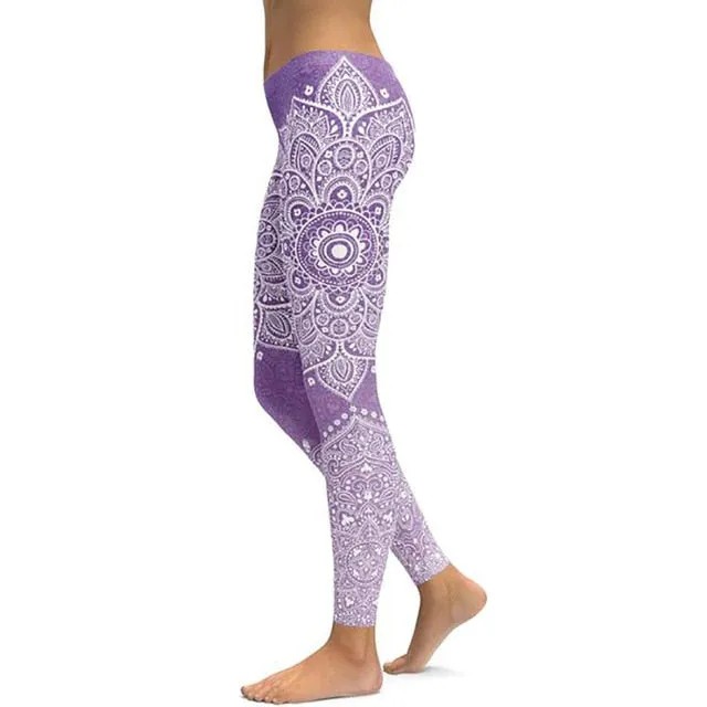 Mandala Fitness Yoga Pants