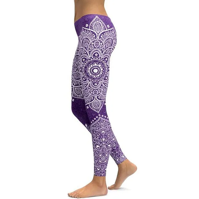 Mandala Fitness Yoga Pants