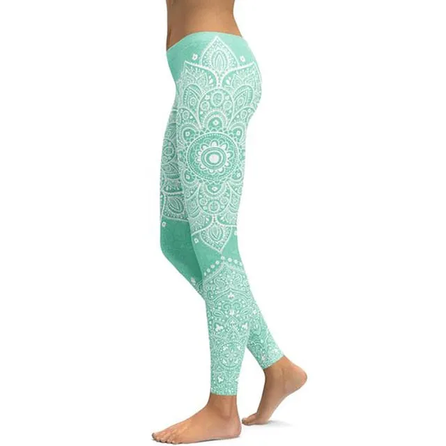 Mandala Fitness Yoga Pants