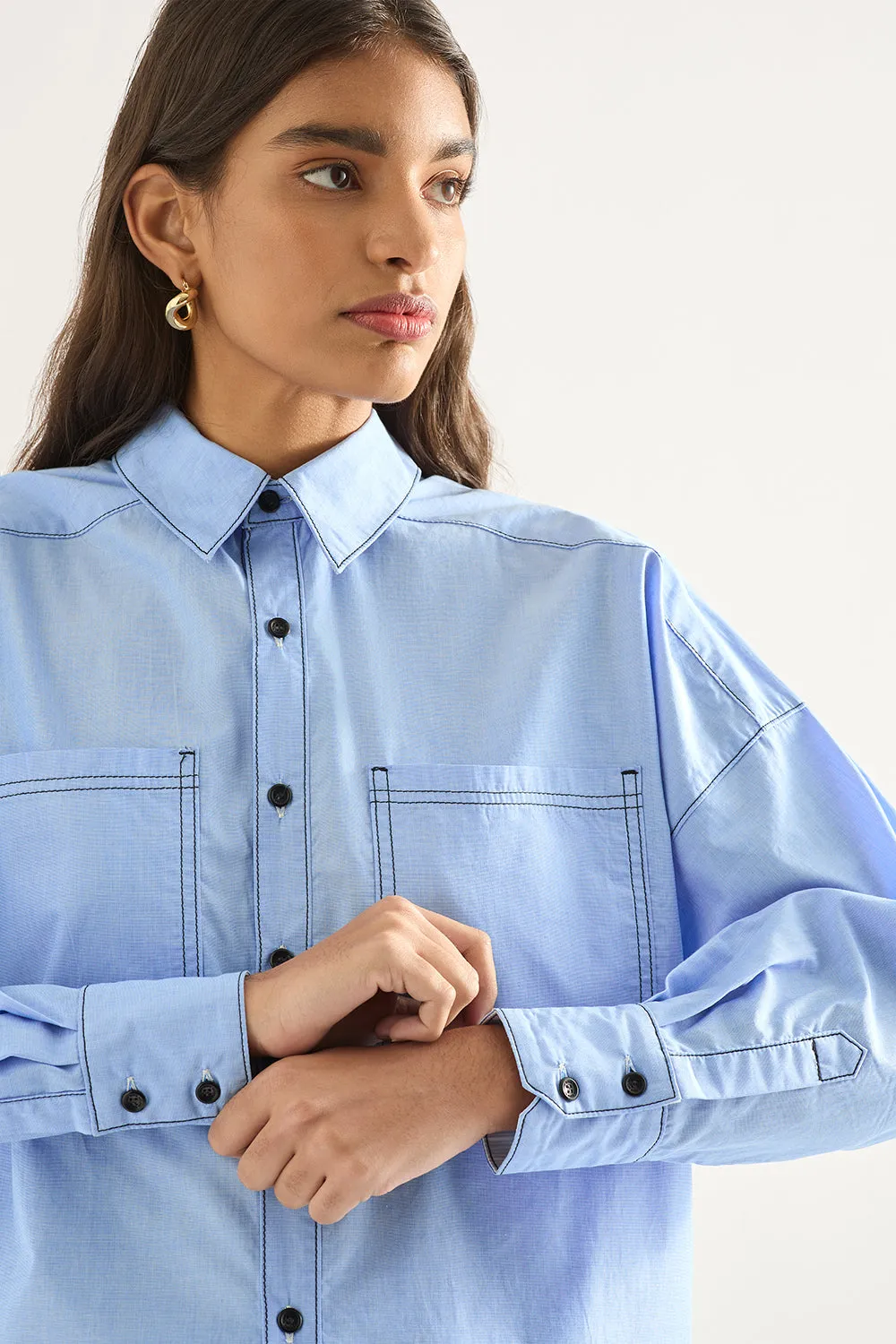 Maya Shirt - Blue