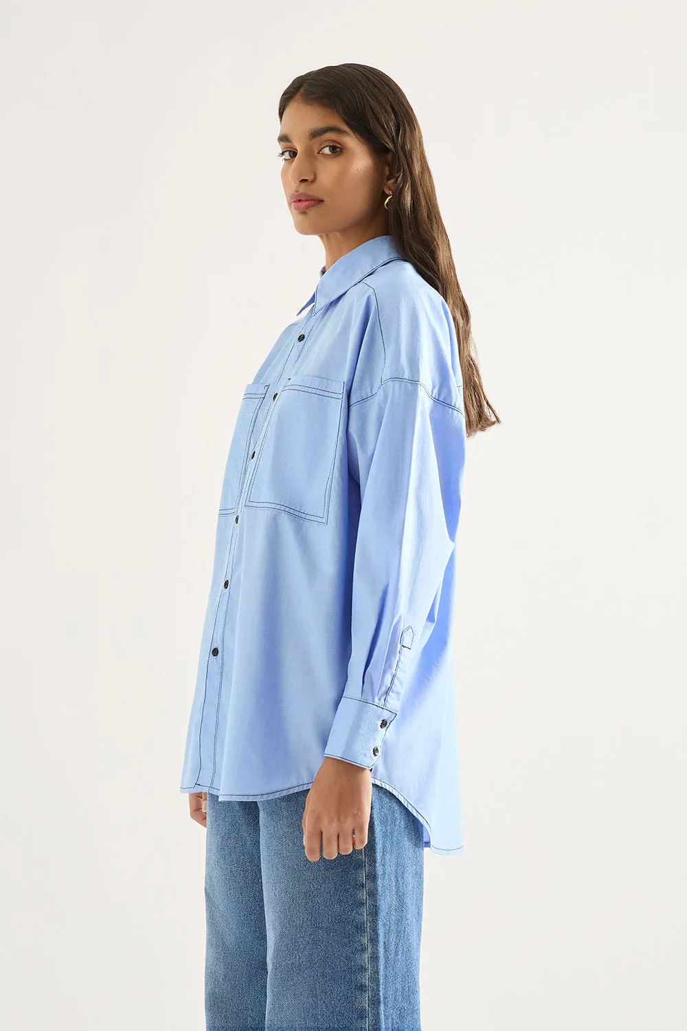 Maya Shirt - Blue