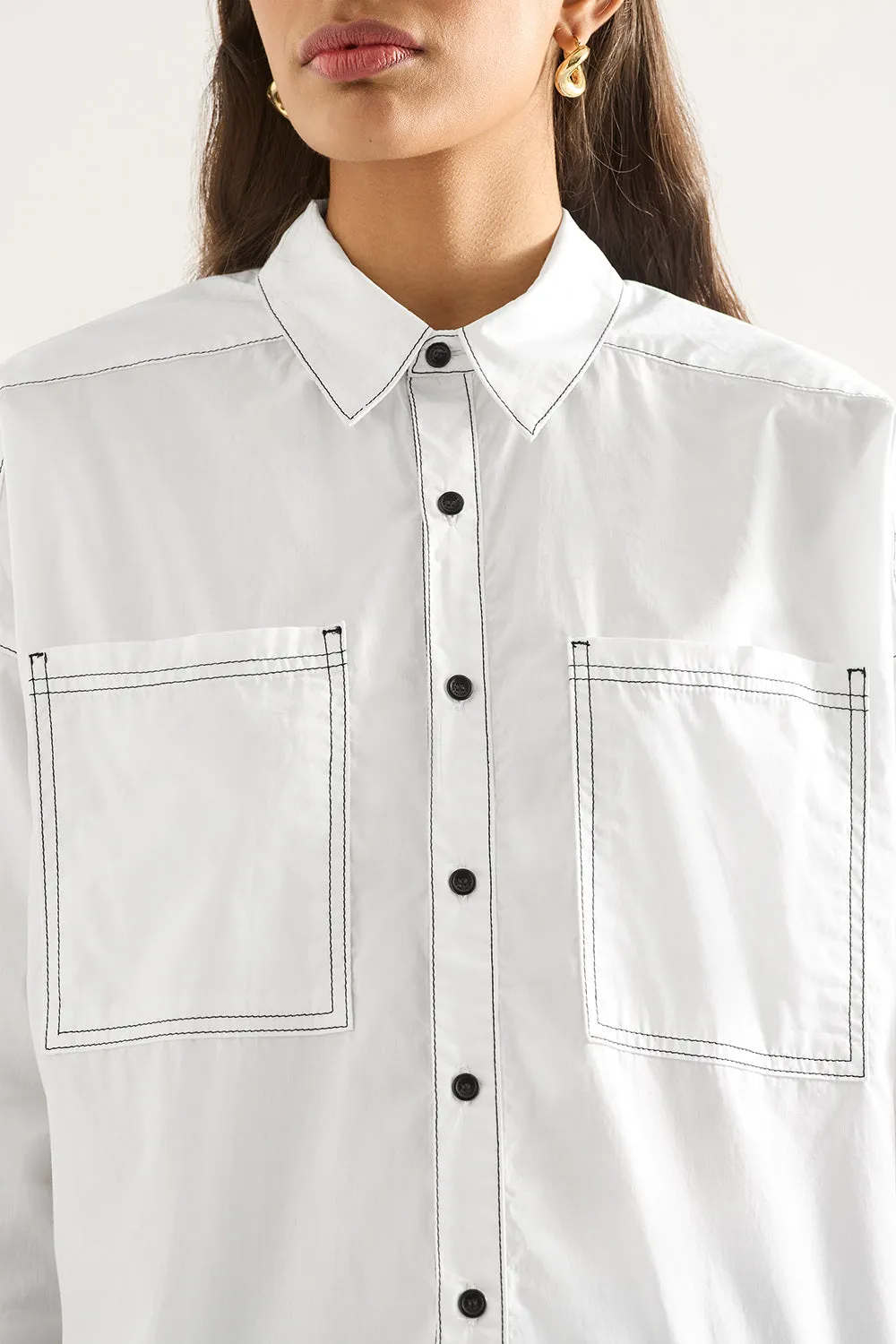 Maya Shirt - White