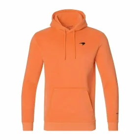 McLaren F1 Men's Small Speedmark Logo Neon Hoodie -Black/White/Nectarine/Storm Gray