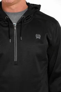 MEN'S CINCH HOODIE - BLACK