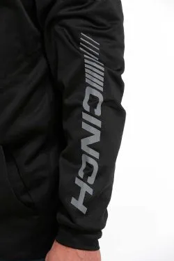 MEN'S CINCH HOODIE - BLACK