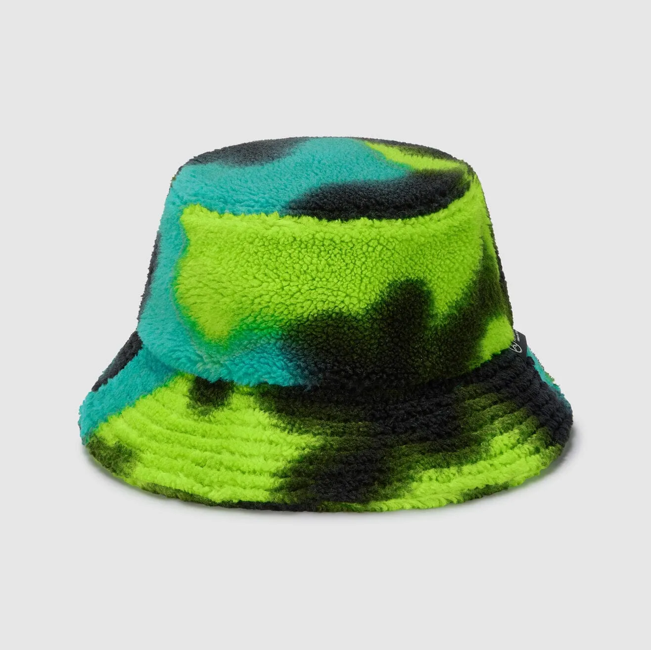 Mercedes AMG Petronas F1  Spray Camo Fleece Bucket Hat - Multicolor