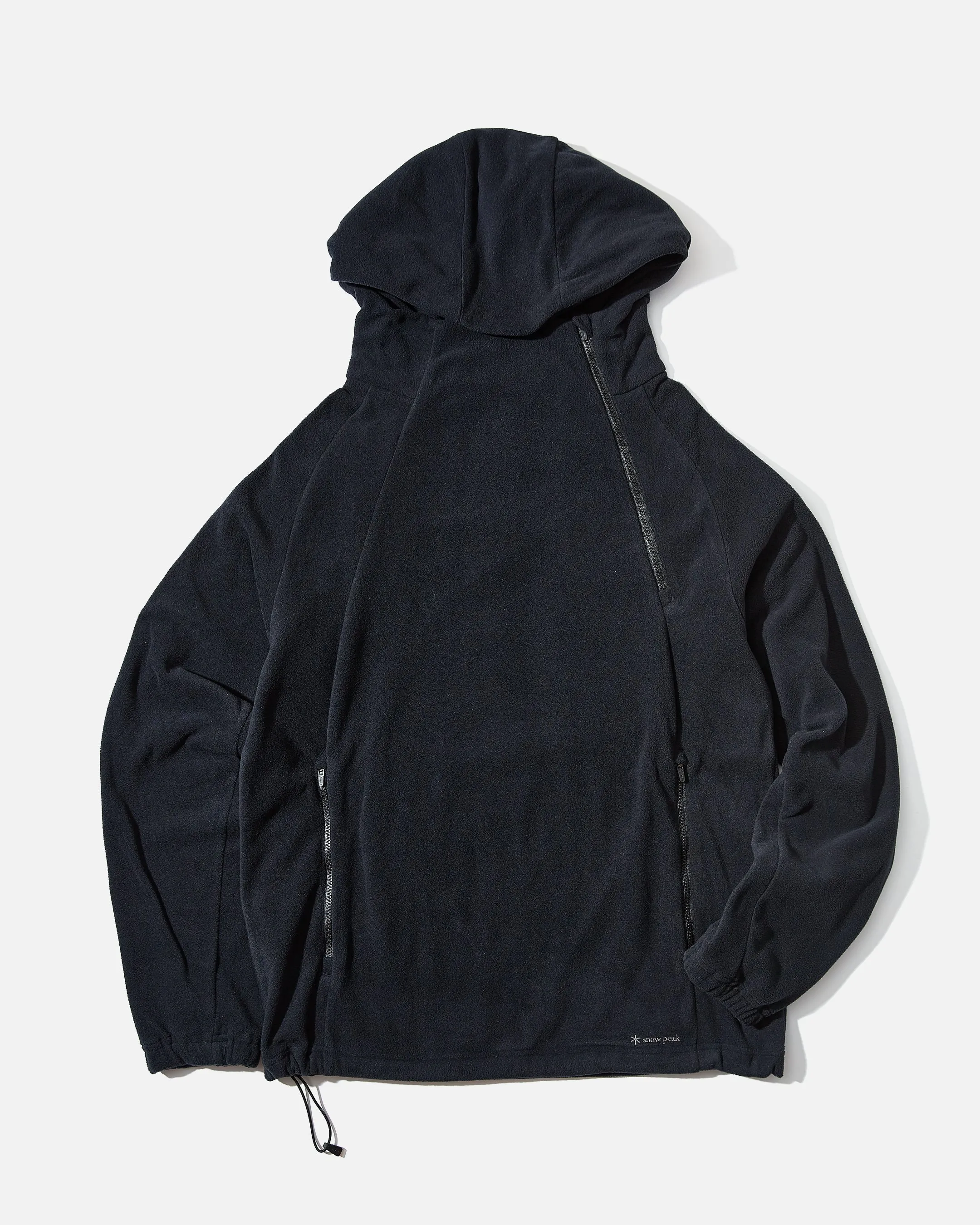 Micro Fleece Hoodie - Black