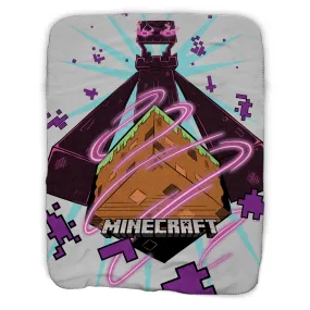 Minecraft Enderman Sherpa Blanket