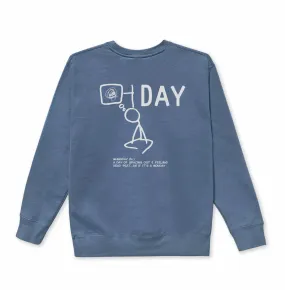 MUNG DAY CREWNECK (SLATE)