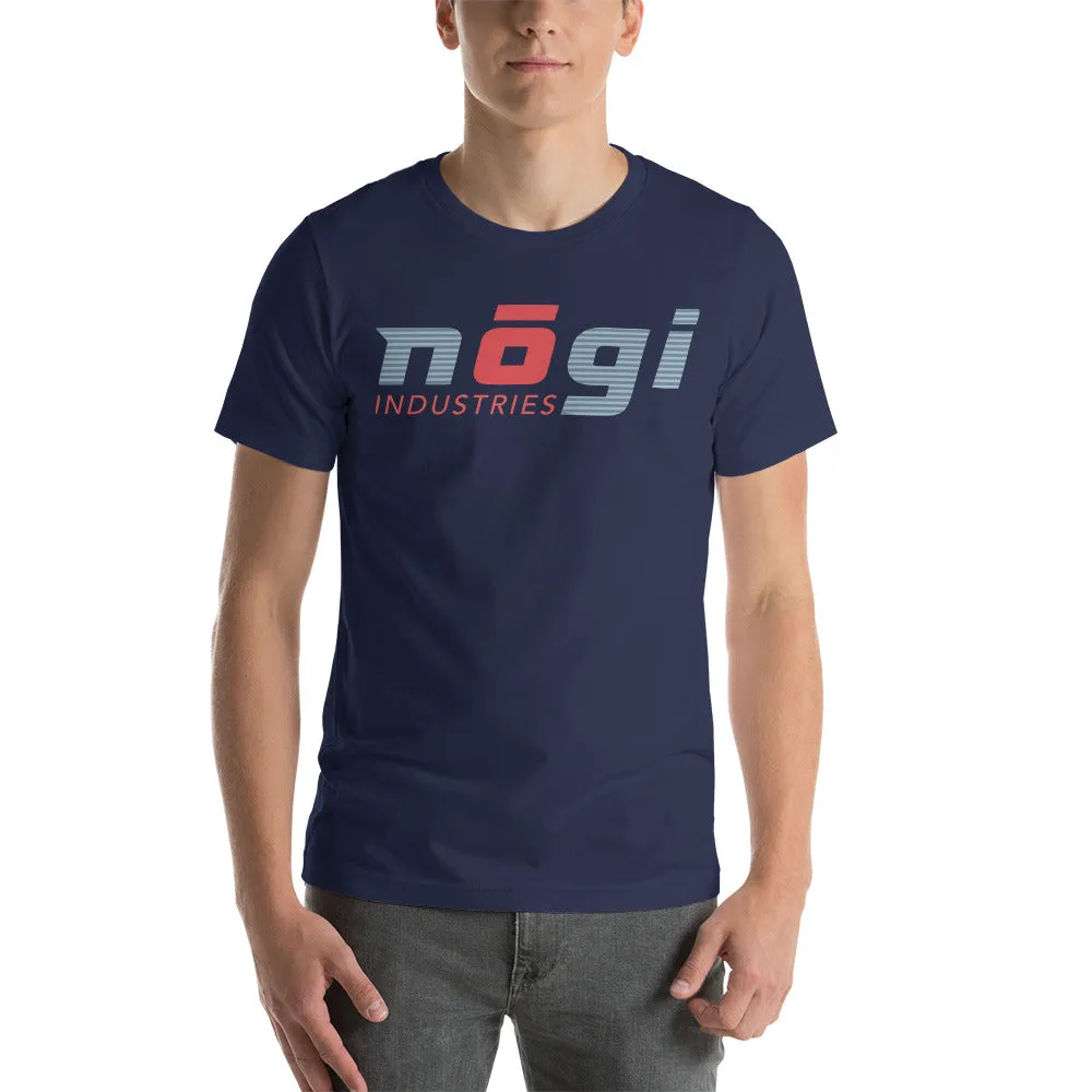 Nogi Industries Blue Lines Short-Sleeve Unisex T-Shirt