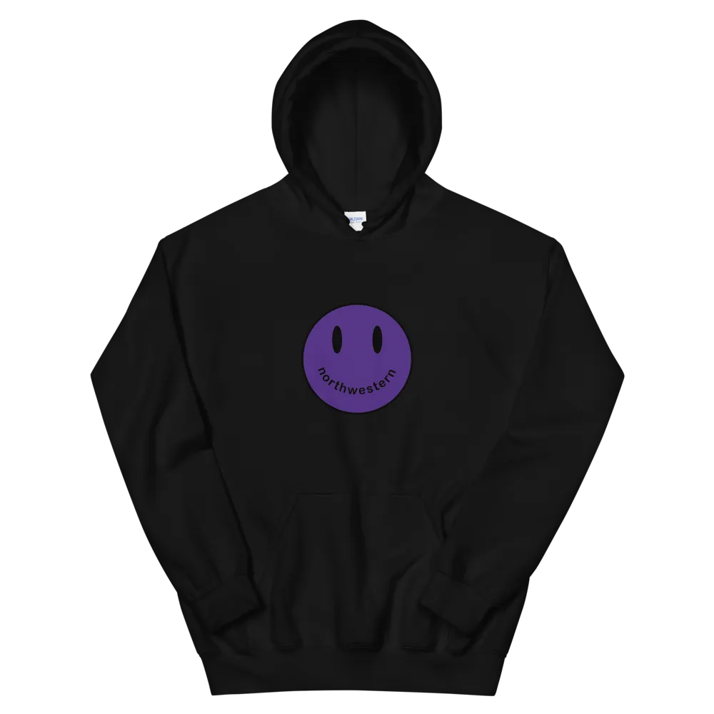 Northwestern Smiley Hoodie