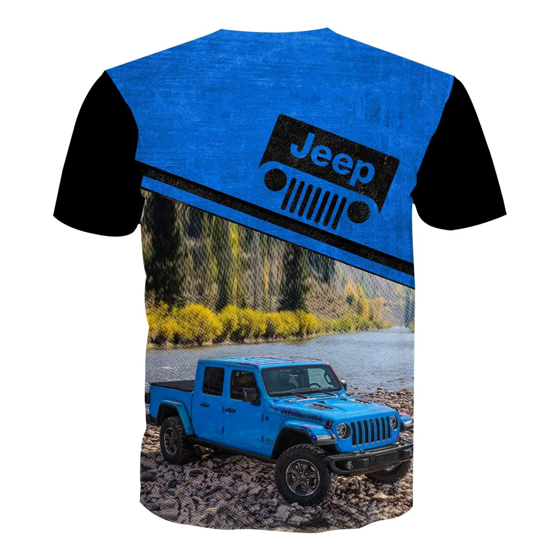 Off Road Jeep Gladiator Hydro Blue Pearl - Kid's T-Shirt