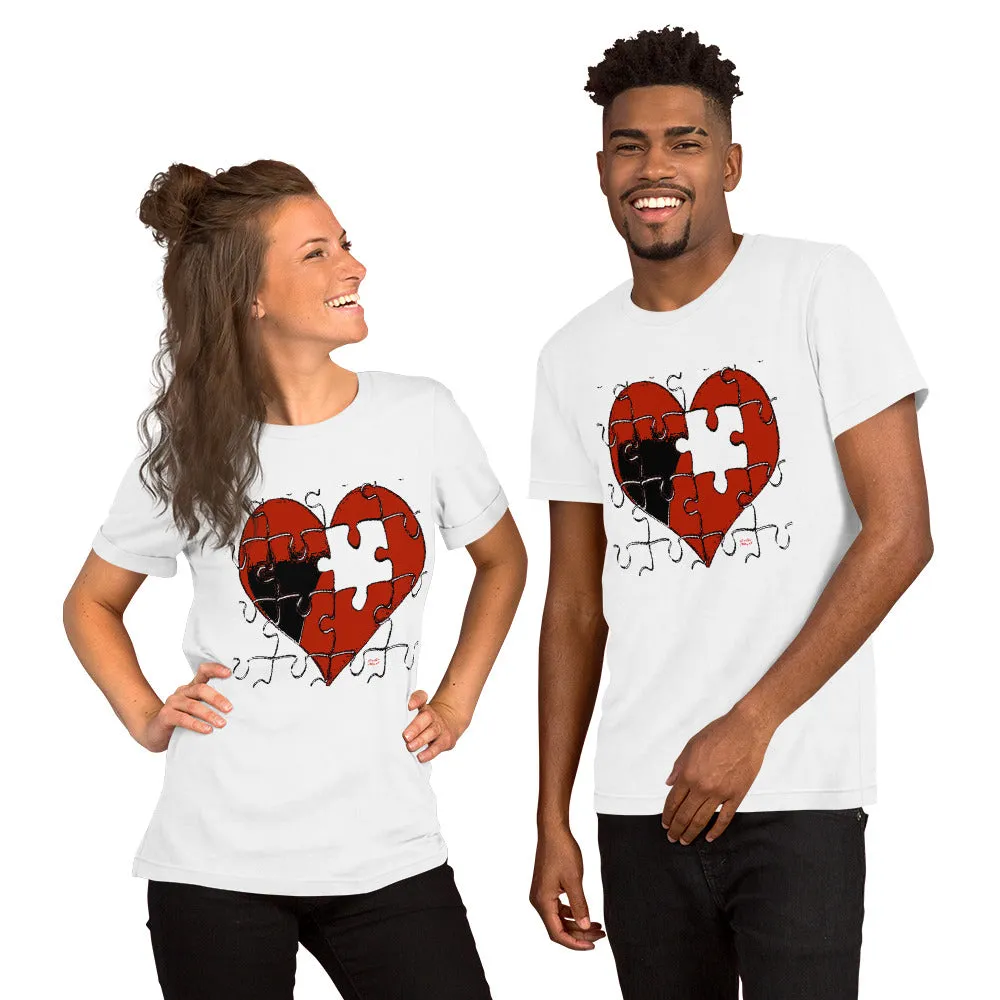 Pieces of me (Red) Short-Sleeve Unisex T-Shirt