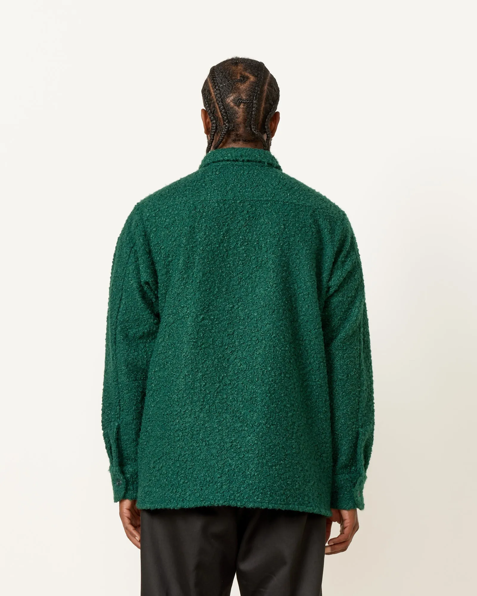 Porto Shirt Long Sleeve in Sherpa Forest