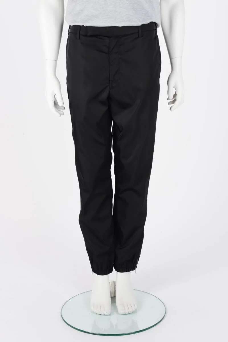 Prada Black Re-Nylon Trousers IT 48