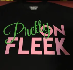 Pretty on Fleek Women AKA T-Shirt (Black)