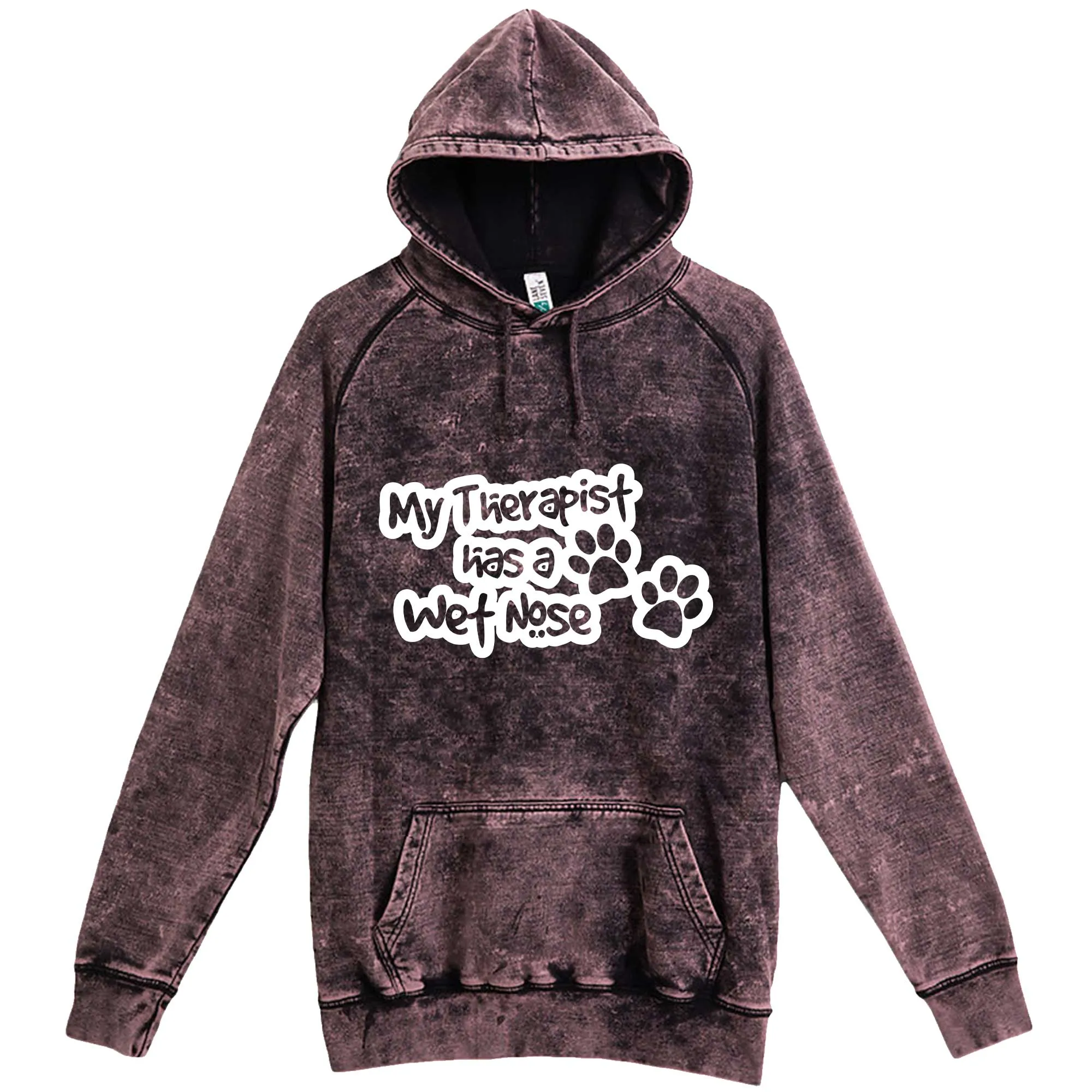 "My Therapist Has a Wet Nose" hoodie