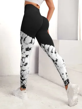 Sandra Colorblock Scrunch Leggings