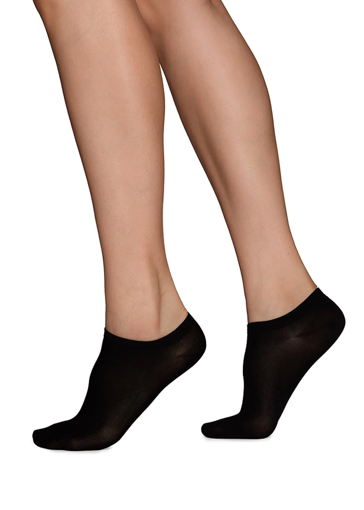 Sara Premium Sneaker Socks in Black