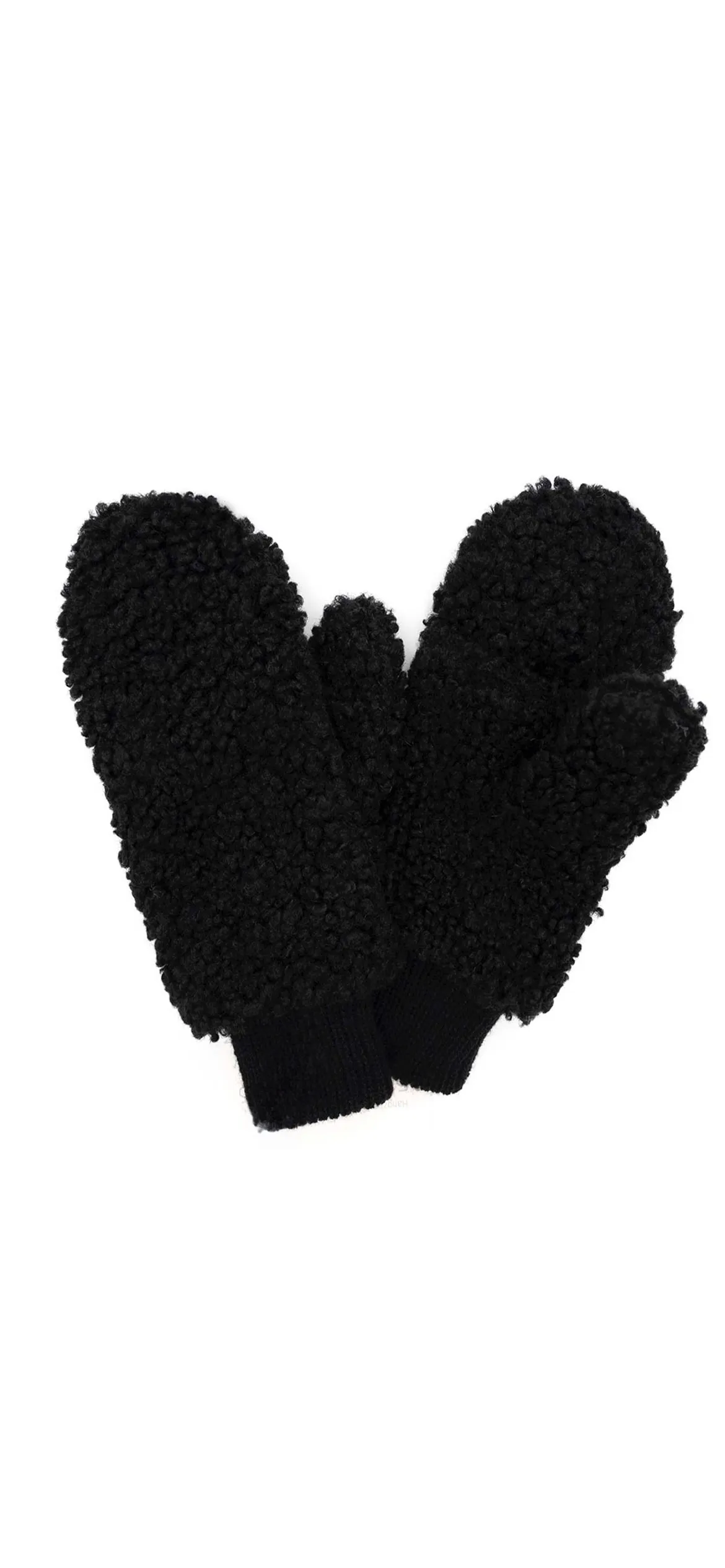 Sherpa convertible mittens with faux fur cozy lining  lining *available black, grey, blush pink or tan