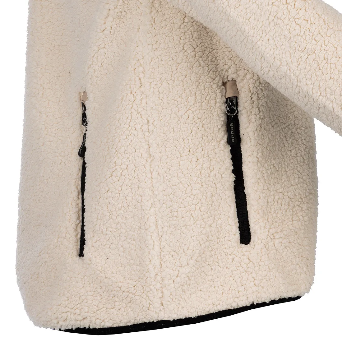 Sherpa Fleece Jacket for Men (Off-White)