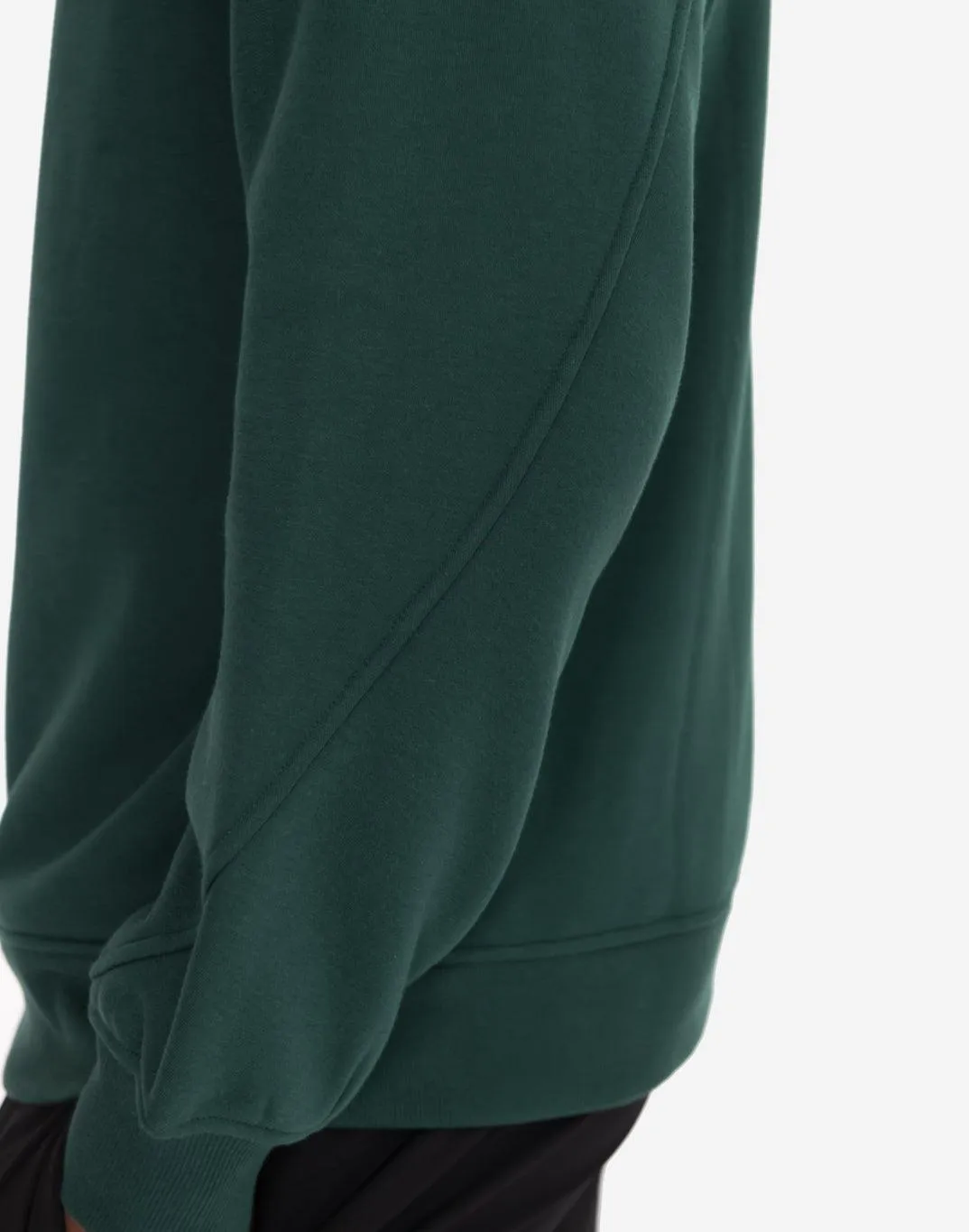 Sierra Fleece Zip Hoodie in Mountain Green