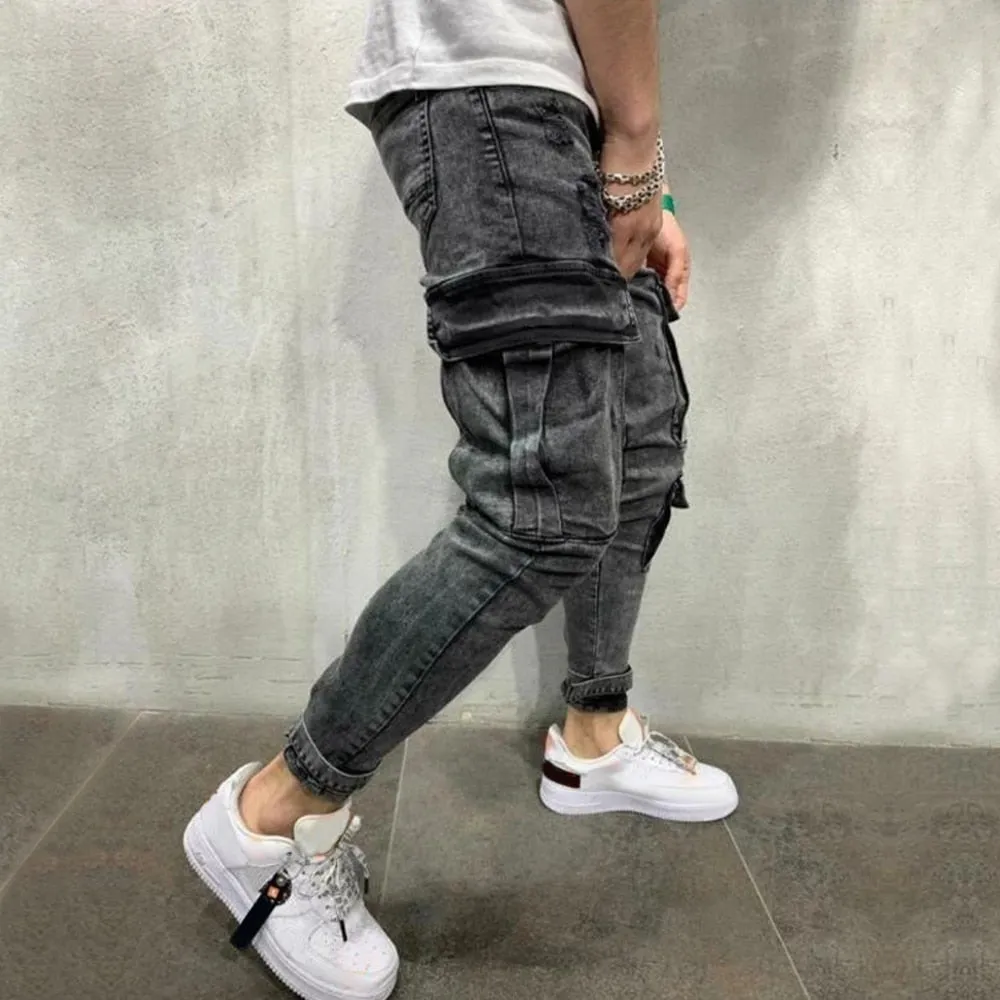 Strap Cargo Pants