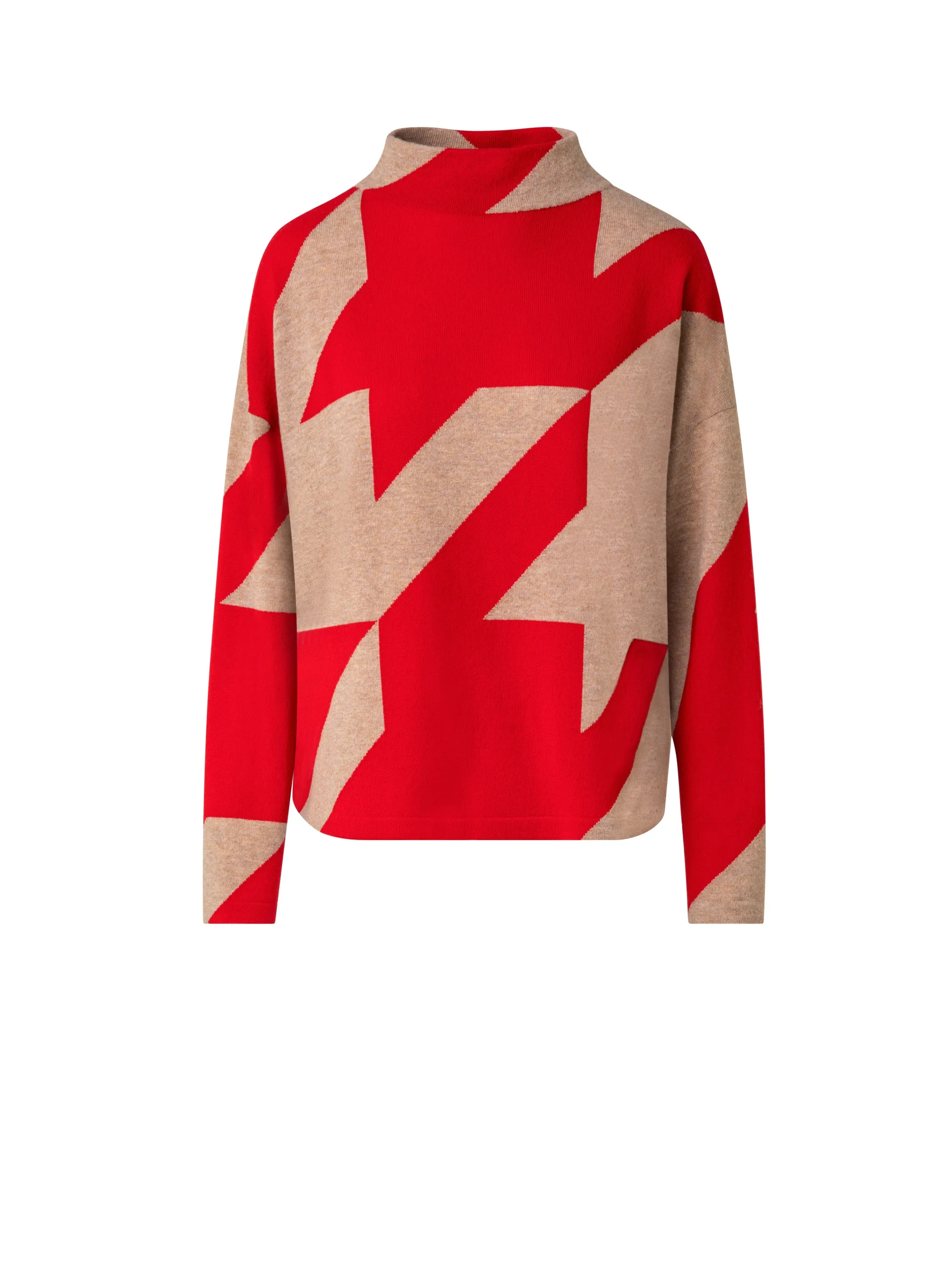 Sweater - Caramel/Red