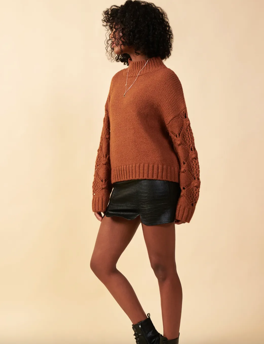 The Brigitta Chunky Knit Sweater