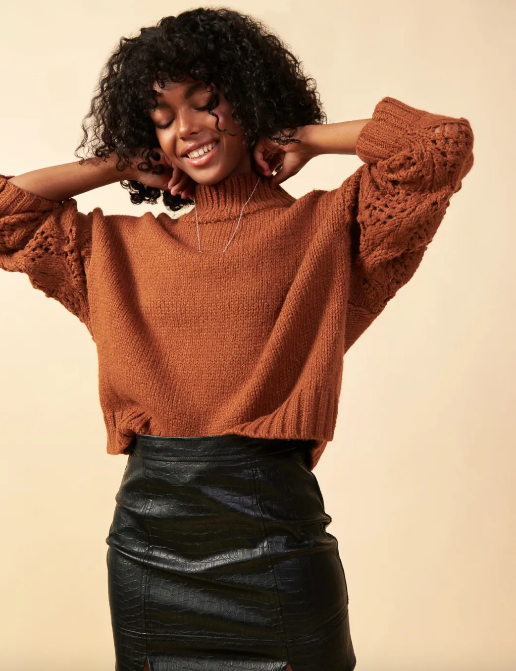 The Brigitta Chunky Knit Sweater