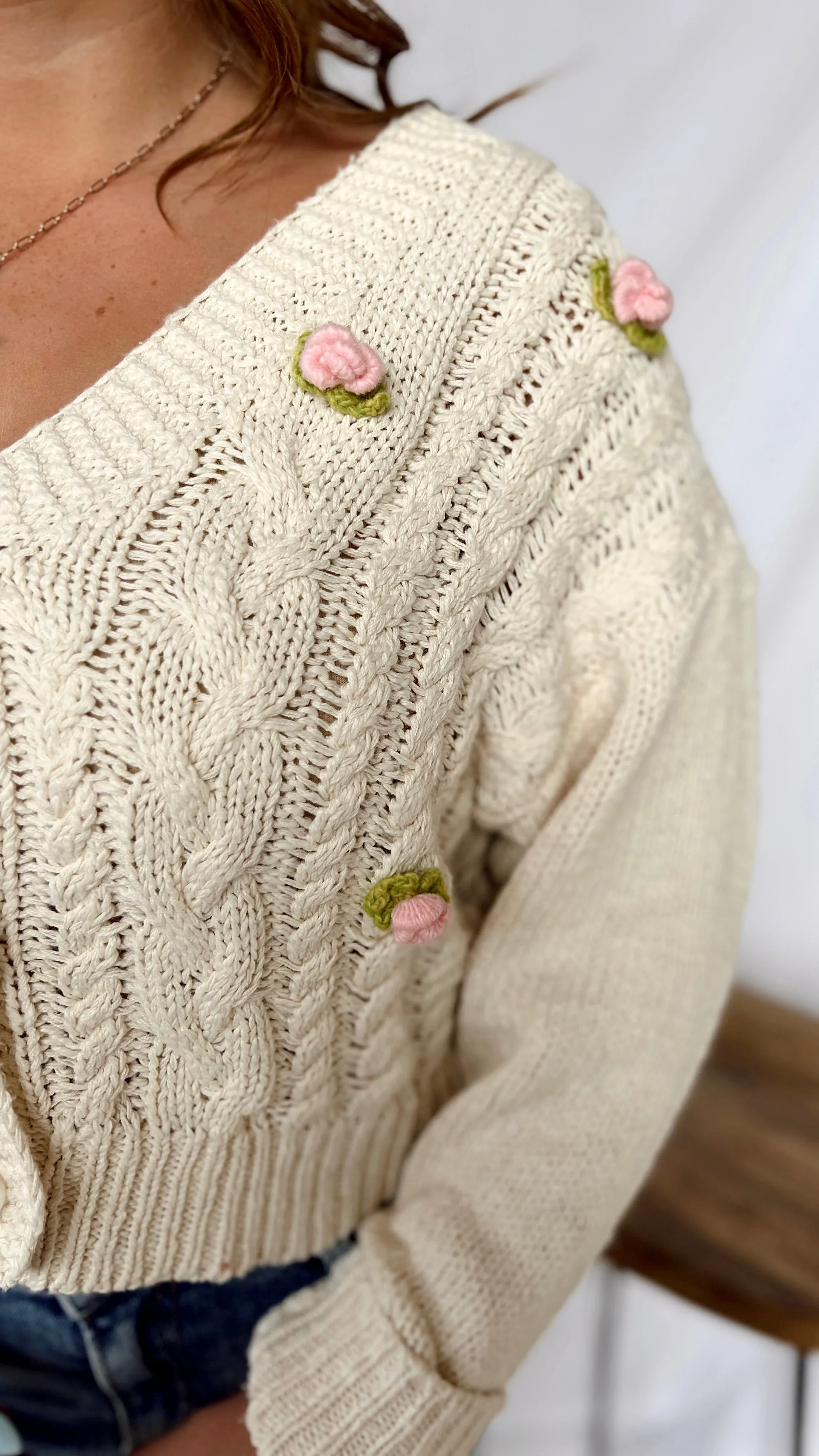 The Flower Girl Sweater