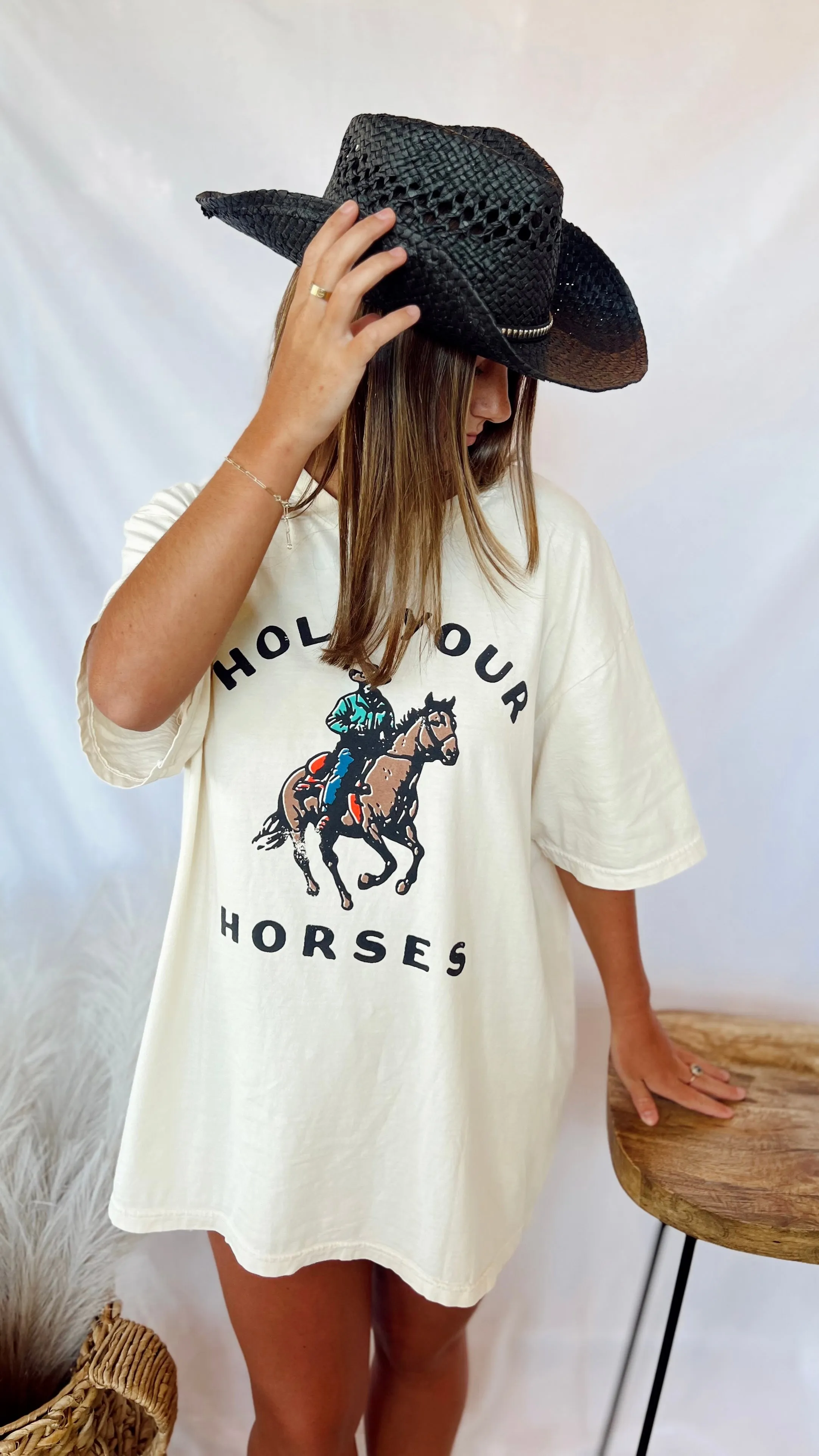 The Hold Your Horses Tee