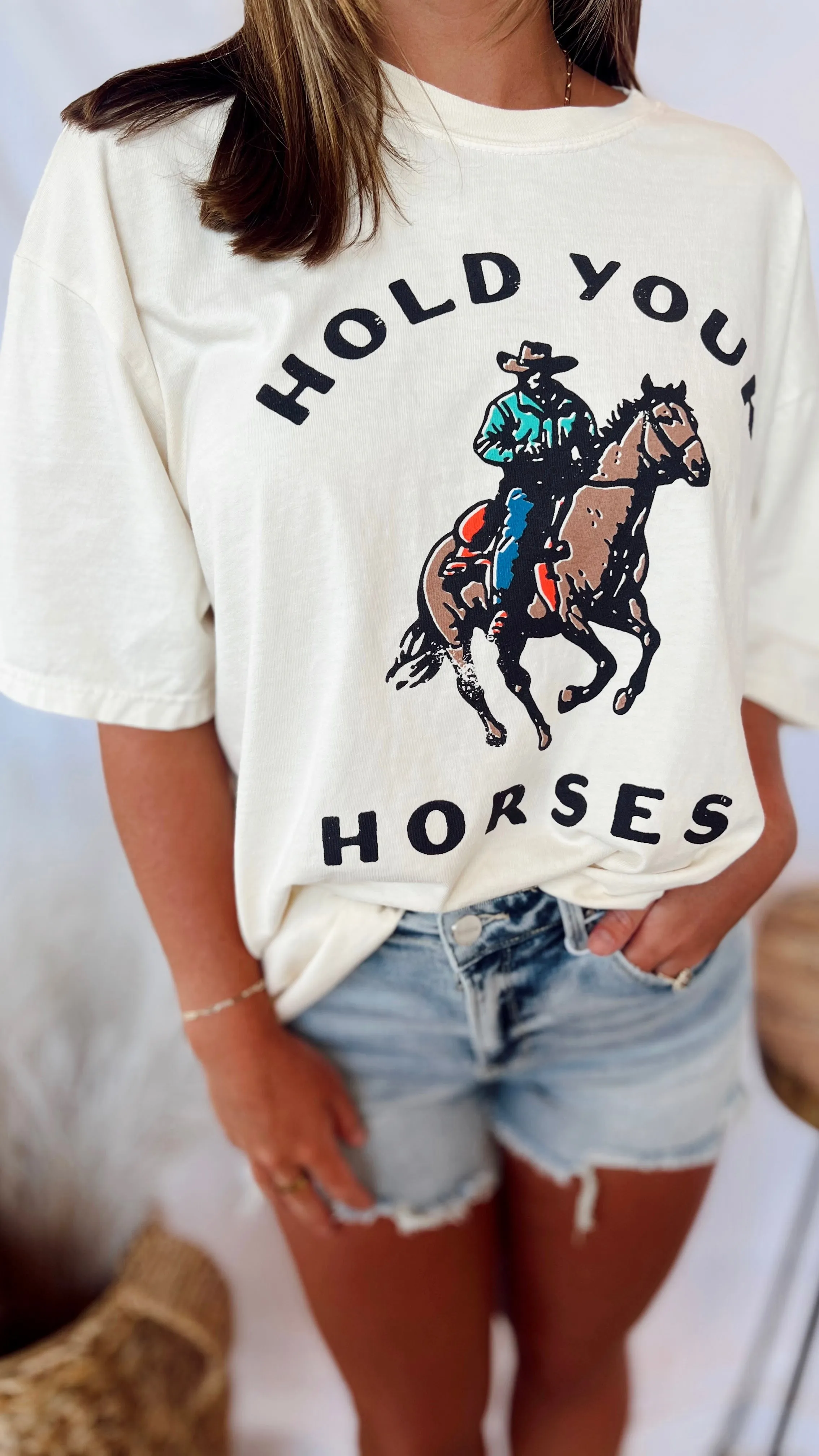 The Hold Your Horses Tee