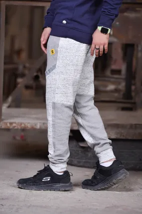 Trousers With An Elastic Waistband And Adjustable Drawstrings Tex-Grey